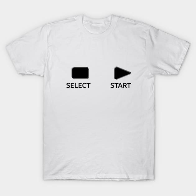 Select and  Start T-Shirt by imagifa